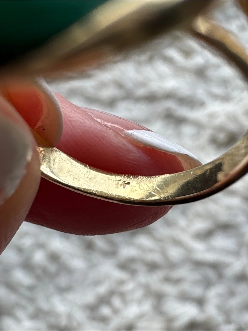 14K Malachite‎ Ring